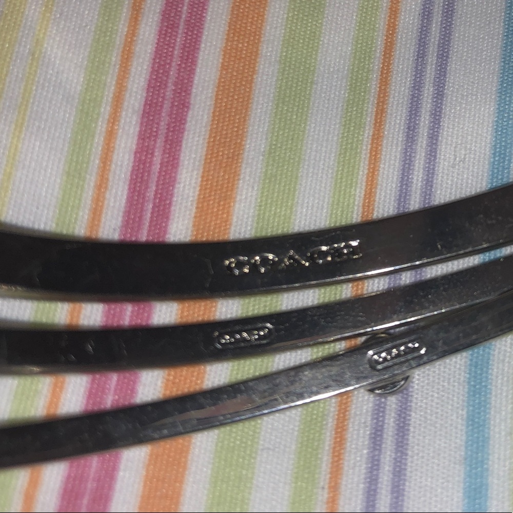 3 Coach bangles! - Picture 3 of 3